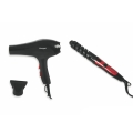 Ensemble sèche-cheveux et fer à friser 1800W Vira Promotion