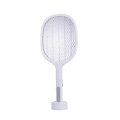 Oplaadbare elektrische insectenracket met LED-basis Duo Aanbieding