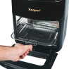 Heteluchtfriteuse 15L met 4 programma's, touchscreen en accessoires Zapa Aanbod