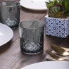 Ensemble de 6 verres en verre 340 ml avec surface décorée Edinburgh Vente