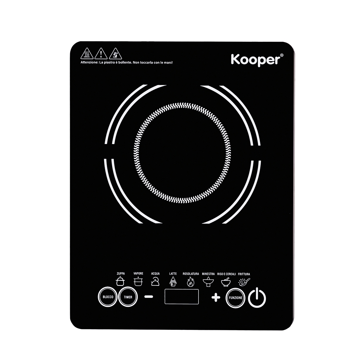 Plaque à induction portable 8 programmes écran tactile 1500W Tandu Promotion