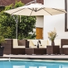 Parasol de jardin déporté 3 m Kios Vente
