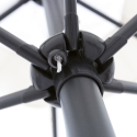 Parasol de jardin déporté 3 m Kios 