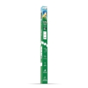 Stalen tuinparasol met centrale paal 3x3 Cuba 