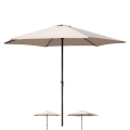 Ronde tuinparasol buiten 3m met centrale paal Cuba Aanbieding