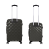 Set van 2 koffers met 4 wielen 360° en dubbele ritssluiting Diamond Verkoop