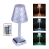 Lampe tactile RGB rechargeable avec 4 lumières réglables Diamond Crystal Offre