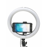Ringlamp voor selfies LED met smartphone-houder Fira Afmetingen
