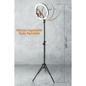 Ringlamp voor selfies LED met smartphone-houder Fira 