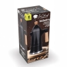 Cafetière Moka noire 6 tasses en aluminium avec manche en bois Industry Offre