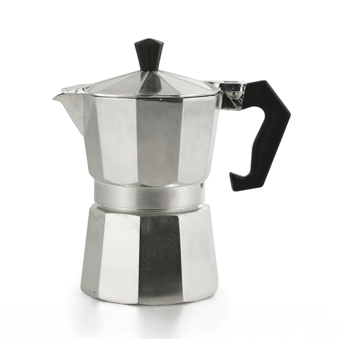 Traditionele moka koffiemaker voor 2 kopjes van aluminium Morning Aanbieding