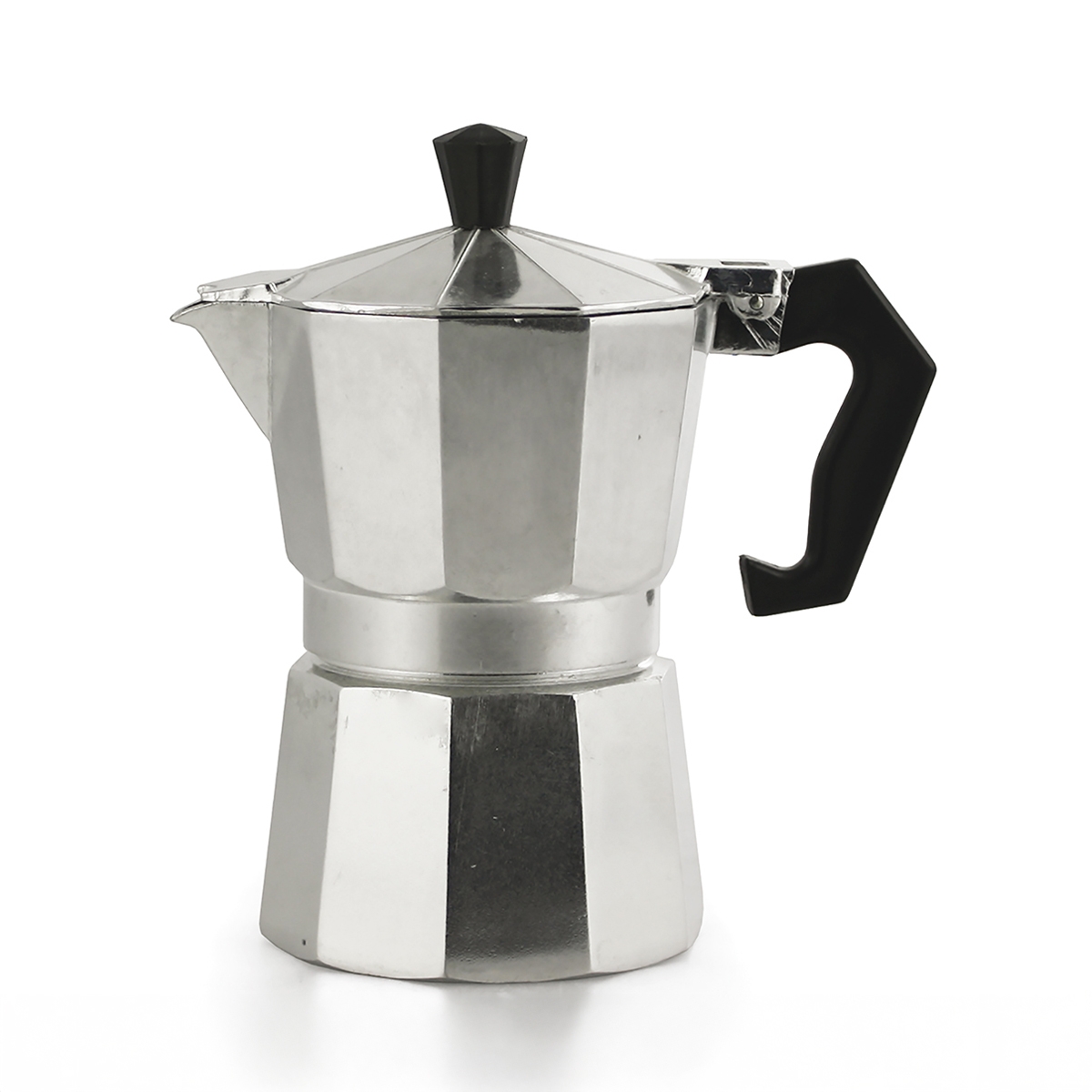 Traditionele moka koffiemaker voor 2 kopjes van aluminium Morning Aanbieding Traditionele moka koffiemaker voor 2 kopjes van aluminium Morning Aanbieding