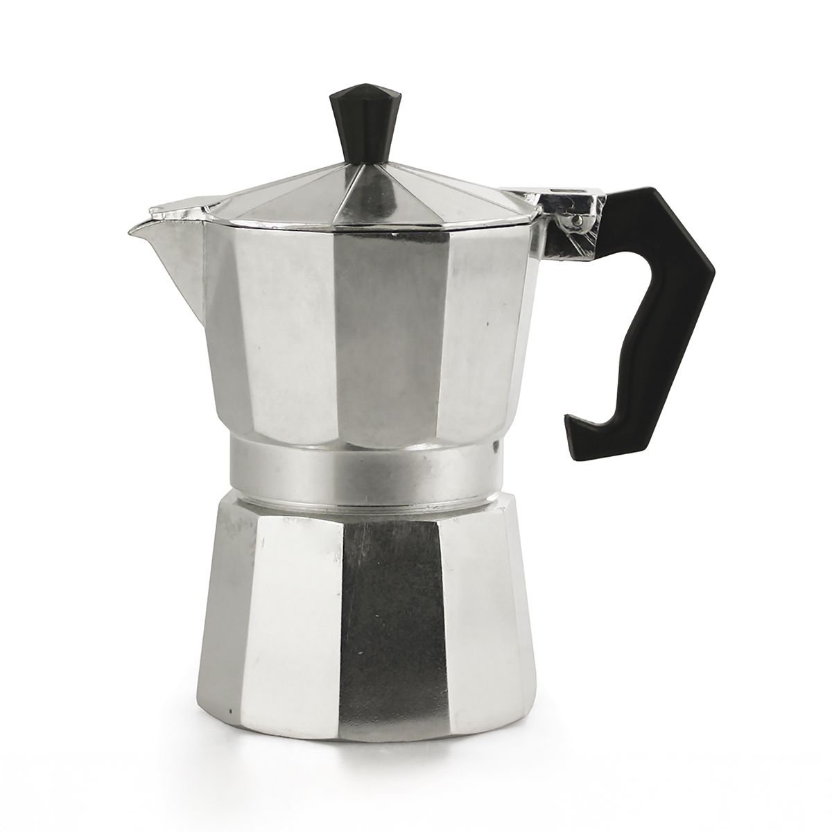 Klassieke espressomaker Moka 1-kops aluminium Morning Aanbieding