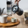Cafetière moka 6 tasses avec manche effet bois Buon Caffè Vente