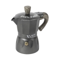 Cafetière moka 3 tasses en aluminium avec poignée effet bois Buon Caffè Promotion