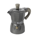 Cafetière moka classique 1 tasse avec poignée effet bois Buon Caffè Promotion
