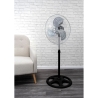 Staande ventilator 3 bladen verstelbare hoogte en kanteling Atmosphere Aanbod