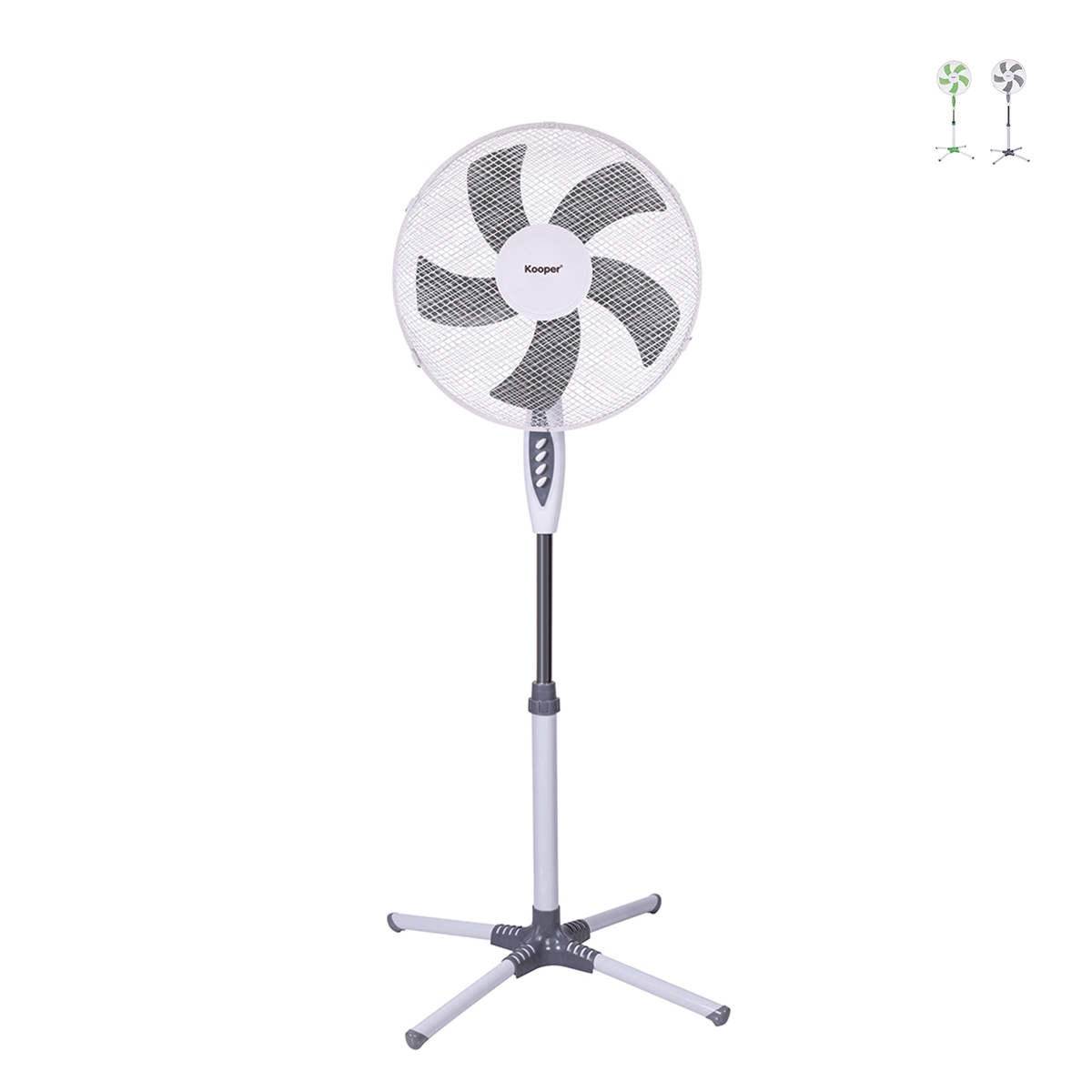 Staande ventilator met 3 snelheden, 5 bladen en verstelbare hoogte ArticFresh Aanbieding Staande ventilator met 3 snelheden, 5 bladen en verstelbare hoogte ArticFresh Aanbieding
