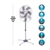 Staande ventilator met 3 snelheden, 5 bladen en verstelbare hoogte ArticFresh Korting