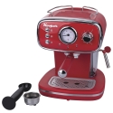Espressomachine voor gemalen koffie met stoompijpje 15 bar 1100W Roki Aanbod