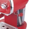 Espressomachine voor gemalen koffie met stoompijpje 15 bar 1100W Roki Keuze