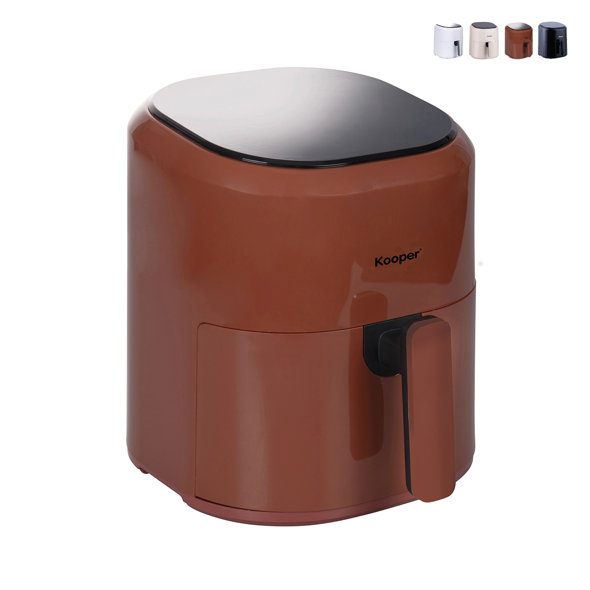 Friteuse à air 5L 10 programmes écran tactile 1200 W Leba Friteuse à air 5L 10 programmes écran tactile 1200 W Leba
