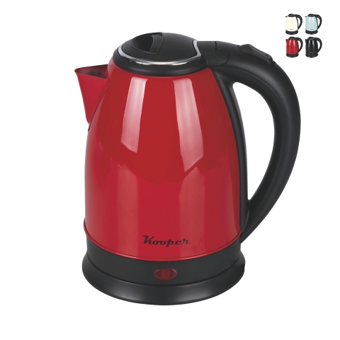Elektrische waterkoker 1,8L RVS 1800W Sareno Aanbieding