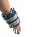 Set van 2 verstelbare enkel- en polsgewichten 2kg + 2kg Alvok Korting