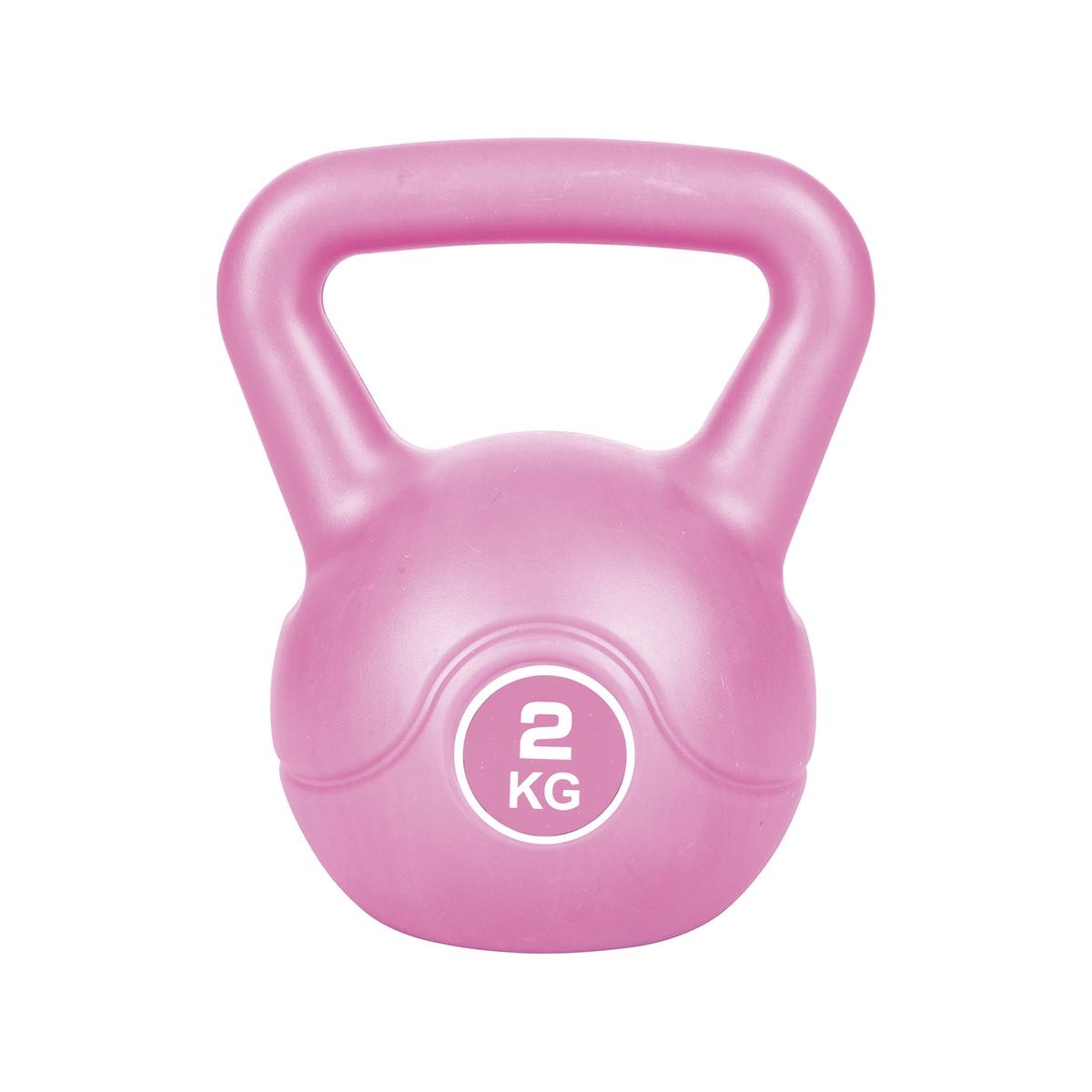 Kettlebell 2Kg avec poignée antidérapante pour exercices fitness Tibor Promotion Kettlebell 2Kg avec poignée antidérapante pour exercices fitness Tibor Promotion