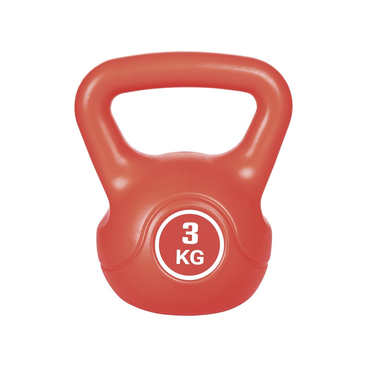 Kettlebell antidérapant 3 Kg pour renforcement musculaire Makro Promotion Kettlebell antidérapant 3 Kg pour renforcement musculaire Makro Promotion