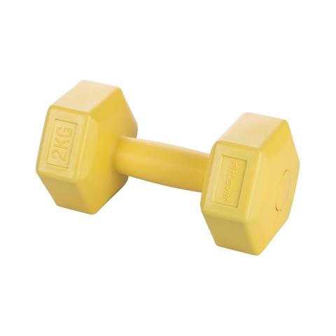 Haltère hexagonal anti-roulis 2 Kg Biron pour gym Promotion