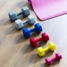 Haltère hexagonal anti-roulement 3 Kg Movara pour salle de sport Réductions