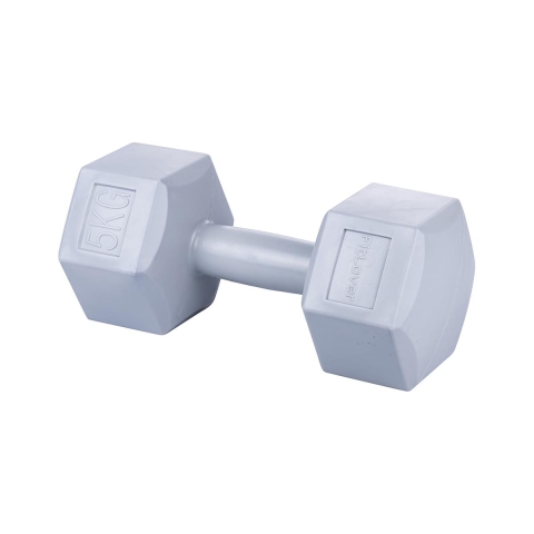 Haltère hexagonal anti-roulis 5 kg pour salle de sport Dynaro Promotion