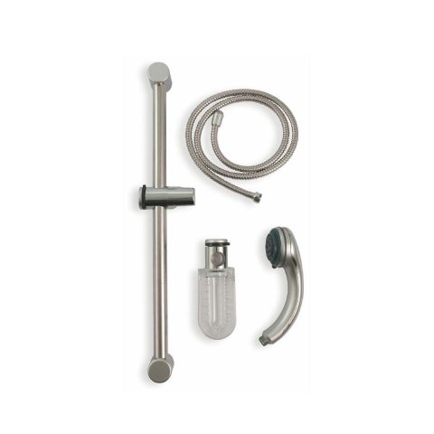 Douche set met handdouche flexibele slang verchroomde schuifstang Sahra Aanbieding