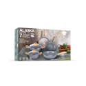 7-delige pannenset geschikt voor inductie met keramische anti-aanbaklaag Alaska Verkoop