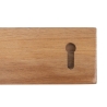Magnetische messenhouder acaciahout 30x5x2,2 cm Barnik Aanbod