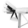 Draagbare opvouwbare aluminium massagetafel met 2 zones 210 cm Shiatsu Catalogus