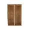 Rangement à couverts en bois de bambou 28x18x7cm Samia Vente