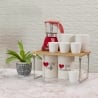 Étagère de séparation pliable en bois pour cuisine 31x18,4x15,5 cm Mareka Vente