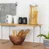 Opvouwbare houten keukenscheiding 31x18,4x15,5cm Mareka Catalogus