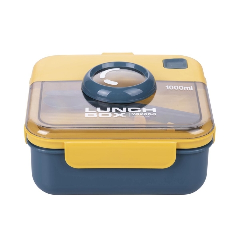 Lunchbox met dubbele compartimenten, lekvrij - Onera Aanbieding