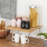 Opvouwbare houten keukenscheiding 31x18,4x15,5cm Mareka Keuze