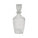 Ensemble bouteille en verre pour liqueur + 6 verres Diamante Remises