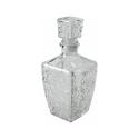 Ensemble bouteille en verre pour liqueur + 6 verres Diamante Offre