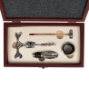 Coffret en bois avec set de 4 accessoires pour vin Vynota Offre