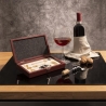 Coffret en bois avec set de 4 accessoires pour vin Vynota Vente