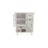 Shabby chic houten kast met 5 lades en 3 deuren Decapé Verkoop