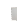 Shabby chic houten kast met 5 lades en 3 deuren Decapé Kortingen