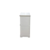 Shabby Chic Houten Ladekast 6 Lades 77x35x77cm Decapé Korting