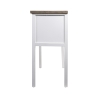 Houten haltafel met 6 lades shabby chic Sardinia Aanbod